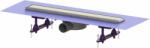 KESSEL Linearis Compact rigolă duș 55 cm oţel 45600.61M (4560061M)