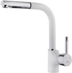 Strohm Teka ARK baterie bucătărie pe picior crom-alb 23938120W (23938120W)