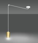 Emibig Traker lampă suspendată 1x8 W alb-auriu 527/1 (5271)