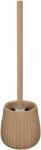 Kleine Wolke Groove perie de toaletă stativ maro 8091314856 (8091314856)