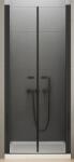 NEW TRENDY New Soleo Black uși de duș 120 cm înclinabilă D-0218A