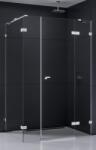 NEW TRENDY Eventa cabină de duș 110x80 cm dreptunghiular crom luciu/sticlă transparentă EXK-4554 (EXK4554)