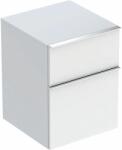 Geberit iCon dulap 45x47.6x60 cm laterala pe perete alb-crom 502.315. 01.2 (502315012)