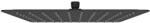 Oltens Vindel cap de duș 30x30 cm pătrat negru mat 37001300 (37001300)