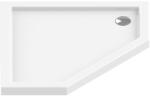 New Trendy New Azura cădiță de duș pentagonală 90x90 cm alb B-0365
