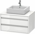 Duravit Ketho dulap 80x55x49.6 cm sub chiuveta pe perete alb KT665402222 (KT665402222)