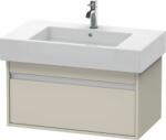 Duravit Ketho dulap 80x45.5x41 cm sub chiuveta pe perete gri KT669009191 (KT669009191)