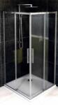 POLYSAN Altis Line cabină de duș 80x80 cm pătrat crom luciu/sticlă transparentă AL1580C (AL1580C)