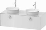 Duravit White Tulip dulap 130x55x40.8 cm sub chiuveta pe perete alb WT4983B8585 (WT4983B8585)