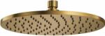 Omnires SlimLine cap de duș 25x25 cm rotund auriu WG125CGLB (WG125CGLB)