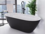 Besco Moya cadă freestanding 159x68.4 cm ovală bicolor #WMD-160-MWG (#WMD160MWG)