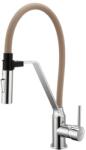 INVENA Terra baterie bucătărie pe picior crom-bej BZ-54-L03 (BZ54L03)