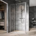 RAVAK Nexty perete de duș 100 cm satin mat/sticla transparentă 90OA0U00Z1 (90OA0U00Z1)