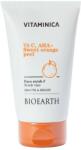 Bioearth Scrub pentru față - Bioearth Vitaminica Vit C, AHA + Sweet Orange Peel Face Scrub 150 ml