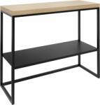 Baltica Design Elise consolă 75x35x75 cm negru-stejar 5904107906195 (5904107906195)