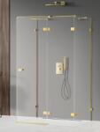 NEW TRENDY Avexa Gold Shine cabină de duș 110x80 cm dreptunghiular EXK-2143