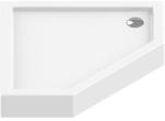 New Trendy New Azura cădiță de duș pentagonală 90x90 cm alb B-0366