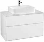 Villeroy & Boch Finion dulap 100x50.1x60.3 cm sub chiuveta pe perete alb F10100GF (F10100GF)