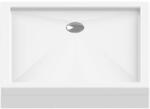 New Trendy Cantare cădiță de duș pătrată 80x80 cm alb B-0321