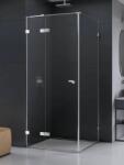 NEW TRENDY Eventa cabină de duș 100x90 cm dreptunghiular crom luciu/sticlă transparentă EXK-4512 (EXK4512)
