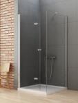 NEW TRENDY New Soleo cabină de duș 100x90 cm dreptunghiular crom luciu/sticlă transparentă D-0149A/D-0089B (D0149A/D0089B)