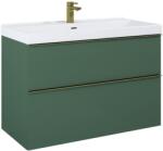 Elita Look dulap 100x44.9x63.5 cm sub chiuveta pe perete verde RE011000027010 (RE011000027010)