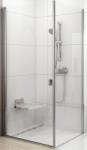 RAVAK Chrome perete de duș 90 cm satin mat/sticla transparentă 9QV70U00Z1 (9QV70U00Z1)
