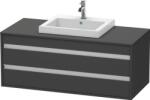 Duravit Ketho dulap 120x55x49.6 cm sub chiuveta pe perete grafit KT675604949 (KT675604949)