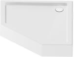 New Trendy New Azura cădiță de duș pentagonală 100x80 cm alb B-0417