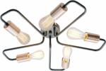 Candellux Herpe lampă de tavan 5x60 W negru-cupru 35-66930 (3566930)