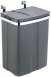 WENKO cos de gunoi 12 l gri 54903100 (54903100) Cos de gunoi