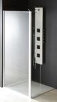 POLYSAN Modular Shower perete cabină de duș walk-in 70 cm crom luciu/sticla transparentă MS3A-70
