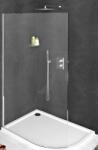 POLYSAN Modular Shower perete cabină de duș walk-in 90.7 cm crom luciu/sticla transparentă MS1-100-C