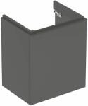 Geberit Smyle Square dulap 53.6x43.3x61.7 cm sub chiuveta pe perete negru 500.365. JK. 1 (500365JK1)