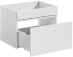Comad Iconic White dulap 60x45.6x46 cm dulap atârnat sub chiuvetă alb ICONIC WHITE 82-60-D-1S