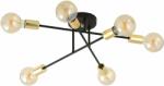 Emibig Veken 6B Gold lampă de tavan 6x15 W negru-auriu 1175/6B (11756B)