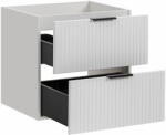 Comad Adel White dulap 60x46x57 cm sub chiuveta pe perete alb ADEL WHITE 82-60-B-2S (ADELWHITE8260B2S)