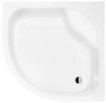 Besco Diper cădiță de duș semirotundă 90x90 cm alb #BAD-90-NK (#BAD90NK)
