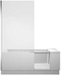 Duravit Shower&Bath cadă de colț 170x75 cm partea stângă alb 700403000000000