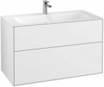 Villeroy & Boch Finion dulap 99.6x49.8x59.1 cm sub chiuveta pe perete alb F02000GF (F02000GF)
