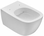 Globo Genesis vas wc agăţat fără margine alb GNS02. BI (GNS02BI)