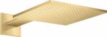 Hansgrohe ShowerSolutions cap de duș cu braț 30x30 cm pătrat auriu 35318250 (35318250)