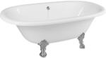 POLYSAN Regata cadă freestanding 175x85 cm ovală alb 10231 (10231)