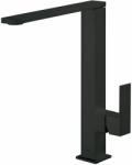TRES Exclusive baterie bucătărie pe picior negru 006.486. NM (006486NM)