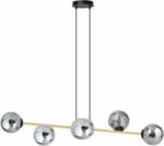 Emibig Gravity lampă suspendată 6x10 W negru-auriu 1237/6 (12376)