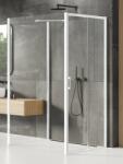 NEW TRENDY Prime White cabină de duș 120x100 cm dreptunghiular alb mat/sticlă transparentă K-1571 (K1571)