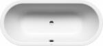 KALDEWEI Classic Duo Oval cadă ovală 160x70 cm oval alb 291300010001 (291300010001)
