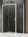 NEW TRENDY Prime White cabină de duș 100x70 cm dreptunghiular alb mat/sticlă transparentă D-0400A/D-0218B (D0400A/D0218B)