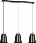 Emibig Bolero lampă suspendată 3x15 W negru-lemn 442/3 (4423)