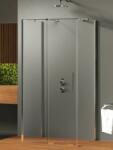 NEW TRENDY Smart cabină de duș 110x100 cm dreptunghiular crom luciu/sticlă transparentă EXK-4075 (EXK4075)